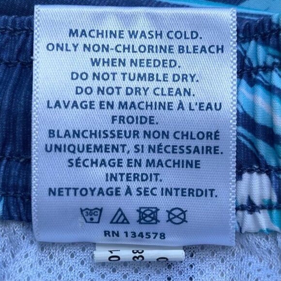 Vineyard Vines Mens Floral Swim Trunks Size M Tropical Beach Vacation Cruisewear - Picture 4 of 9